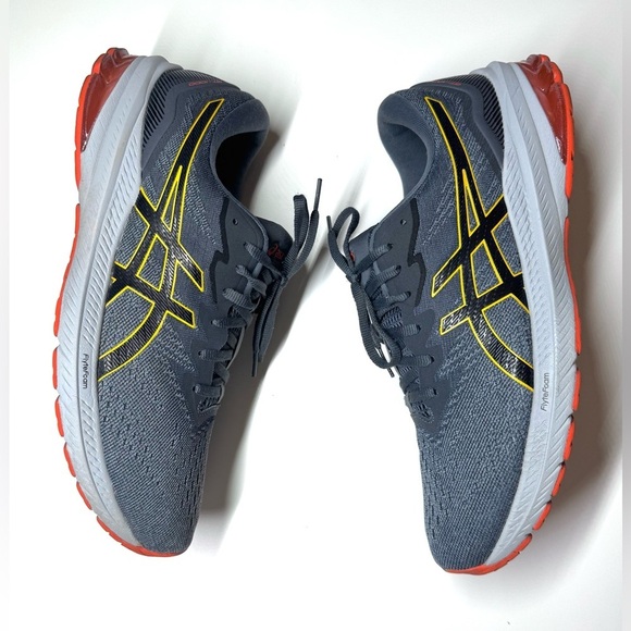 Asics GT 1000 v11 Mens Running Shoes Size-13 Gray Low Top Athletic Sneakers - Picture 8 of 9